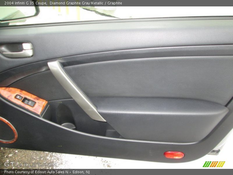 Diamond Graphite Gray Metallic / Graphite 2004 Infiniti G 35 Coupe
