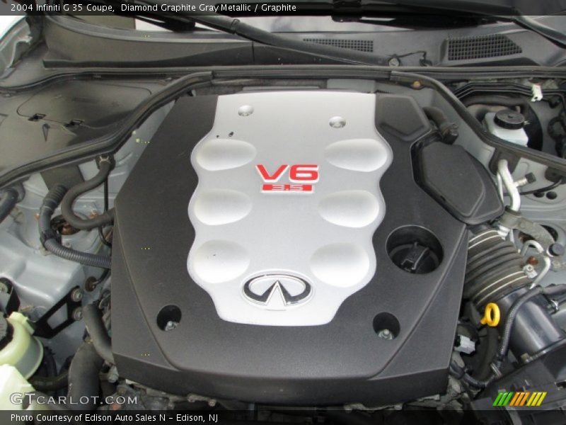 Diamond Graphite Gray Metallic / Graphite 2004 Infiniti G 35 Coupe