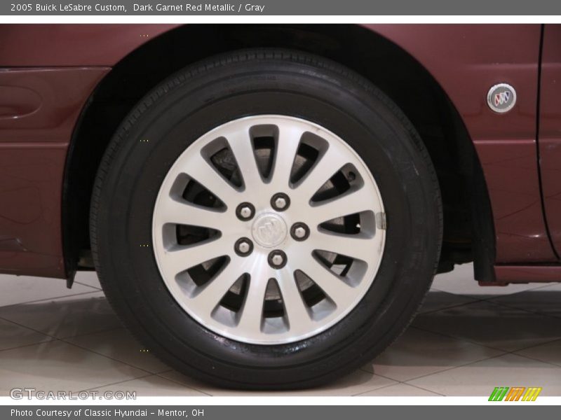 Dark Garnet Red Metallic / Gray 2005 Buick LeSabre Custom