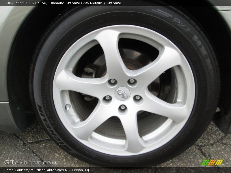 Diamond Graphite Gray Metallic / Graphite 2004 Infiniti G 35 Coupe
