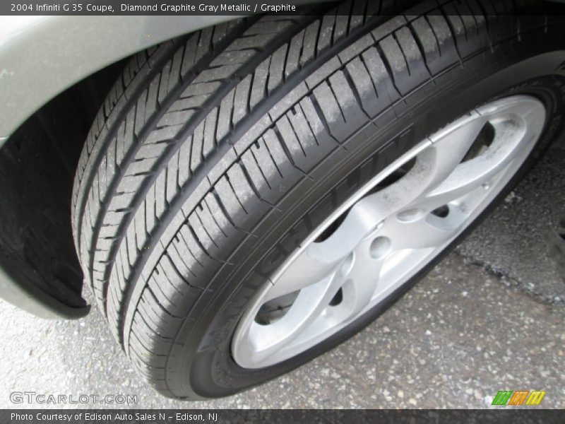 Diamond Graphite Gray Metallic / Graphite 2004 Infiniti G 35 Coupe