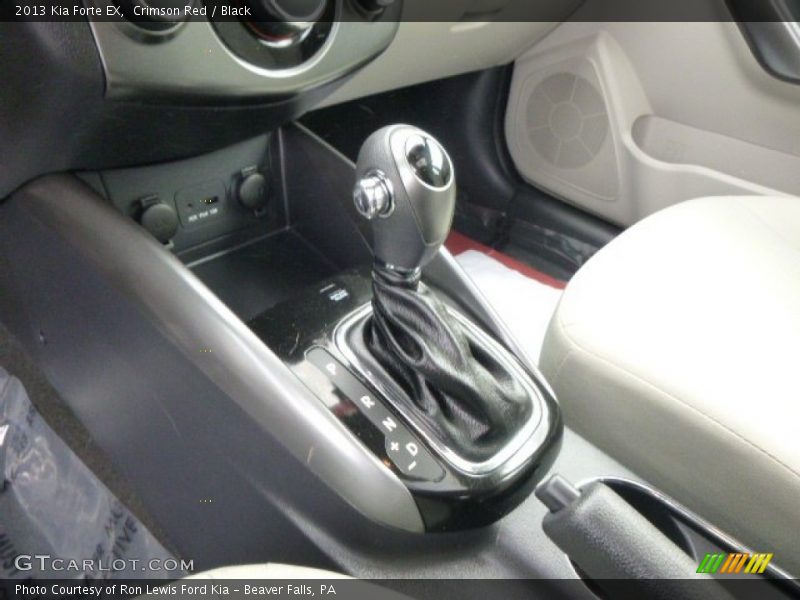 Crimson Red / Black 2013 Kia Forte EX