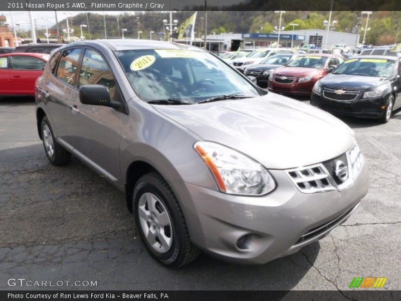 Platinum Graphite / Gray 2011 Nissan Rogue S AWD