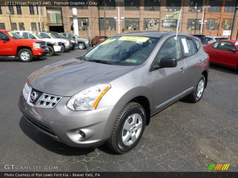 Platinum Graphite / Gray 2011 Nissan Rogue S AWD