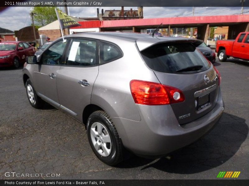 Platinum Graphite / Gray 2011 Nissan Rogue S AWD