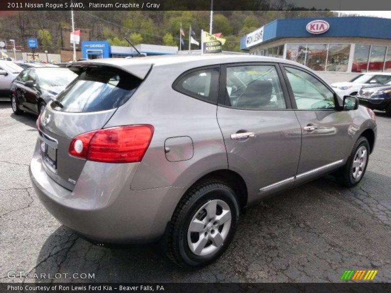 Platinum Graphite / Gray 2011 Nissan Rogue S AWD