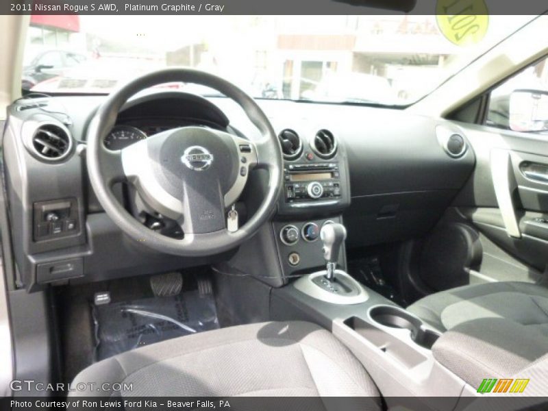 Platinum Graphite / Gray 2011 Nissan Rogue S AWD