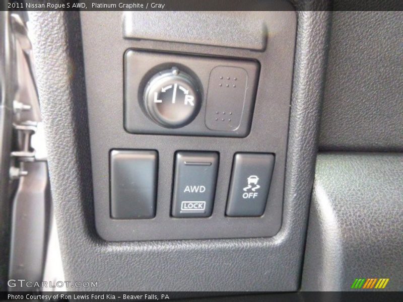 Platinum Graphite / Gray 2011 Nissan Rogue S AWD