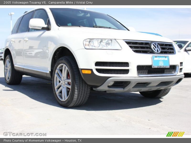 Campanella White / Kristal Grey 2005 Volkswagen Touareg V8