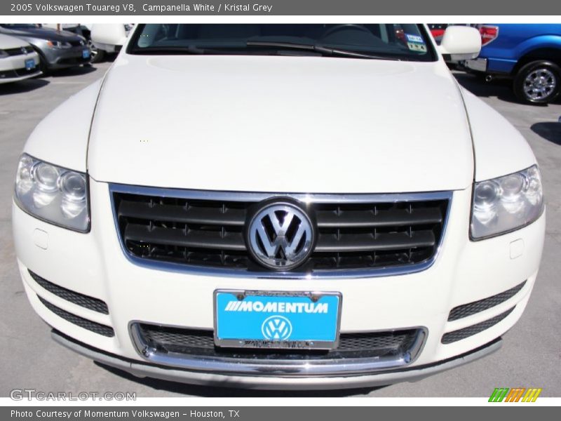 Campanella White / Kristal Grey 2005 Volkswagen Touareg V8