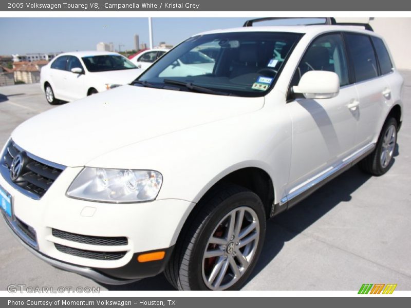 Campanella White / Kristal Grey 2005 Volkswagen Touareg V8