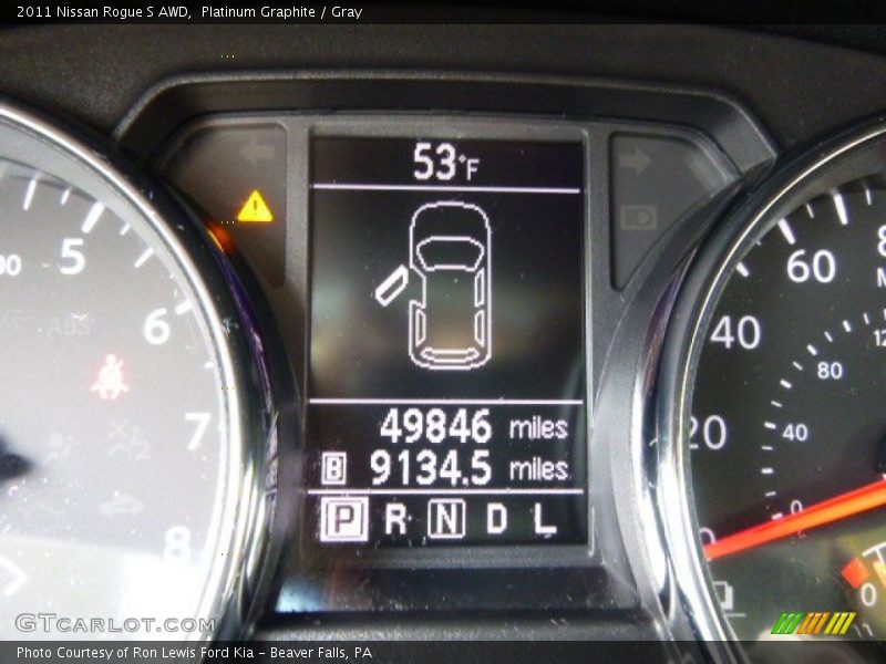 Platinum Graphite / Gray 2011 Nissan Rogue S AWD