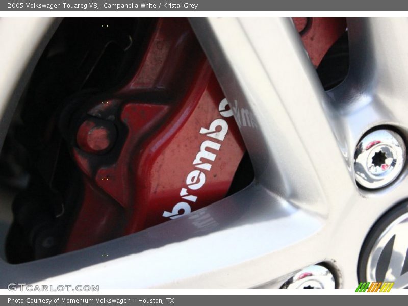 Campanella White / Kristal Grey 2005 Volkswagen Touareg V8
