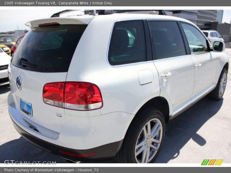 Campanella White / Kristal Grey 2005 Volkswagen Touareg V8