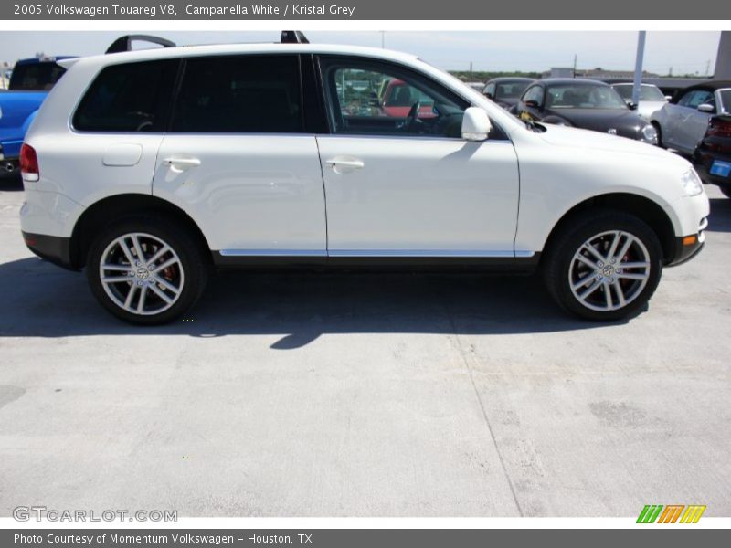Campanella White / Kristal Grey 2005 Volkswagen Touareg V8