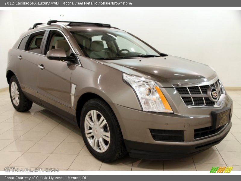 Mocha Steel Metallic / Shale/Brownstone 2012 Cadillac SRX Luxury AWD