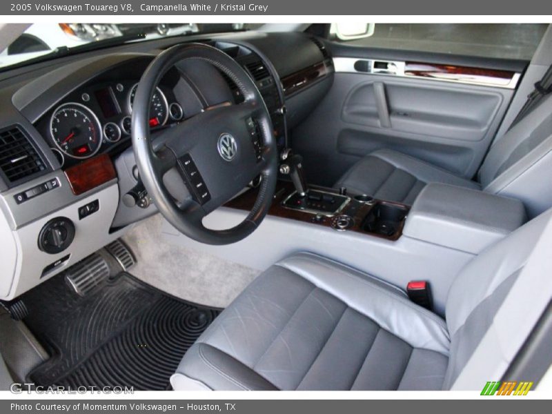 Campanella White / Kristal Grey 2005 Volkswagen Touareg V8