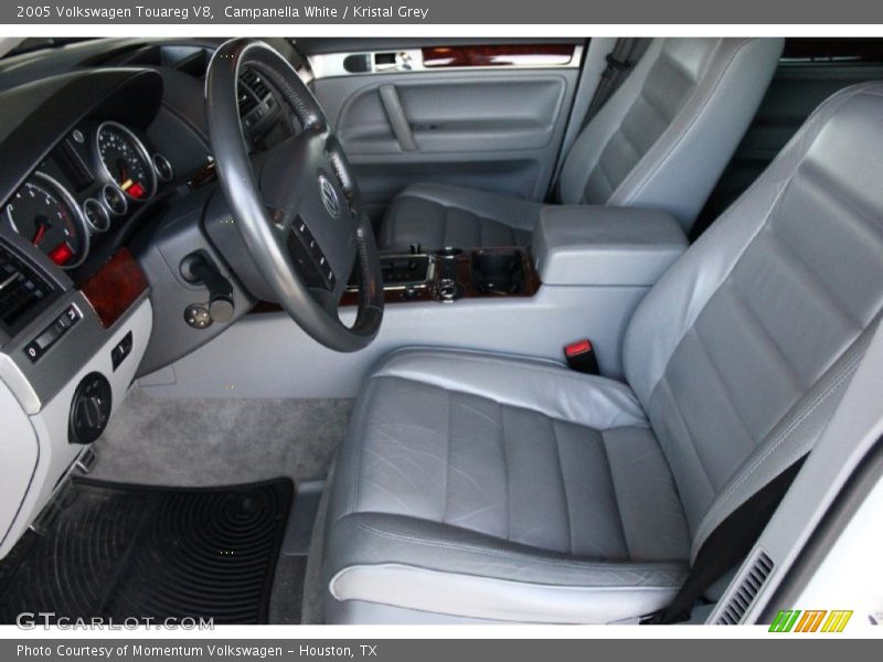 Campanella White / Kristal Grey 2005 Volkswagen Touareg V8