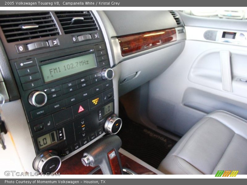 Campanella White / Kristal Grey 2005 Volkswagen Touareg V8
