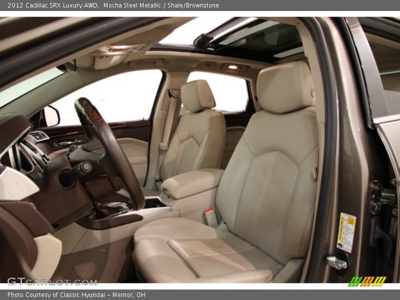 Mocha Steel Metallic / Shale/Brownstone 2012 Cadillac SRX Luxury AWD