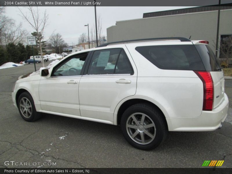 White Diamond Pearl / Light Gray 2004 Cadillac SRX V8