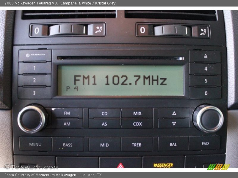 Campanella White / Kristal Grey 2005 Volkswagen Touareg V8