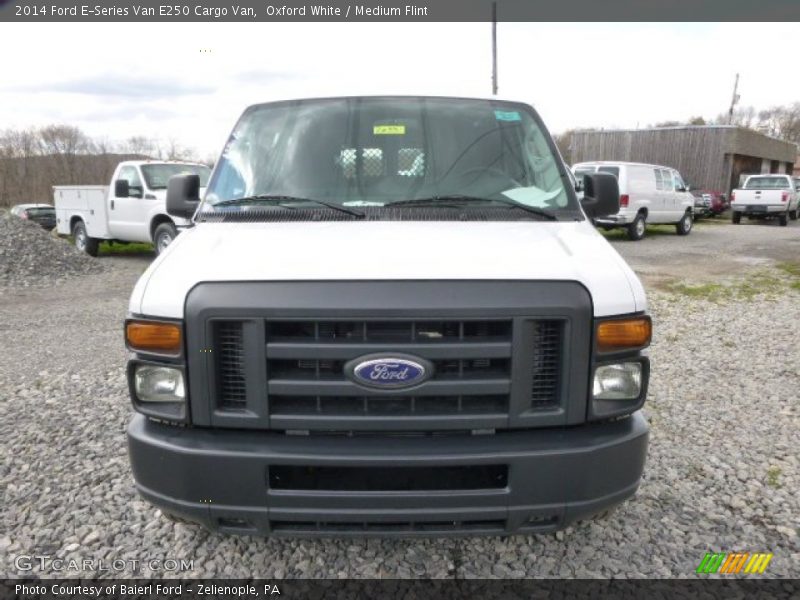 Oxford White / Medium Flint 2014 Ford E-Series Van E250 Cargo Van