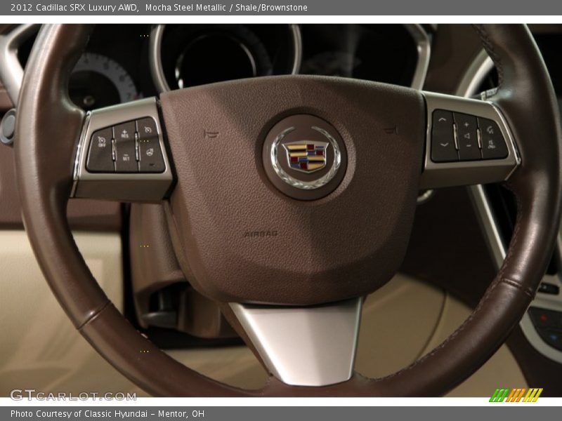 Mocha Steel Metallic / Shale/Brownstone 2012 Cadillac SRX Luxury AWD