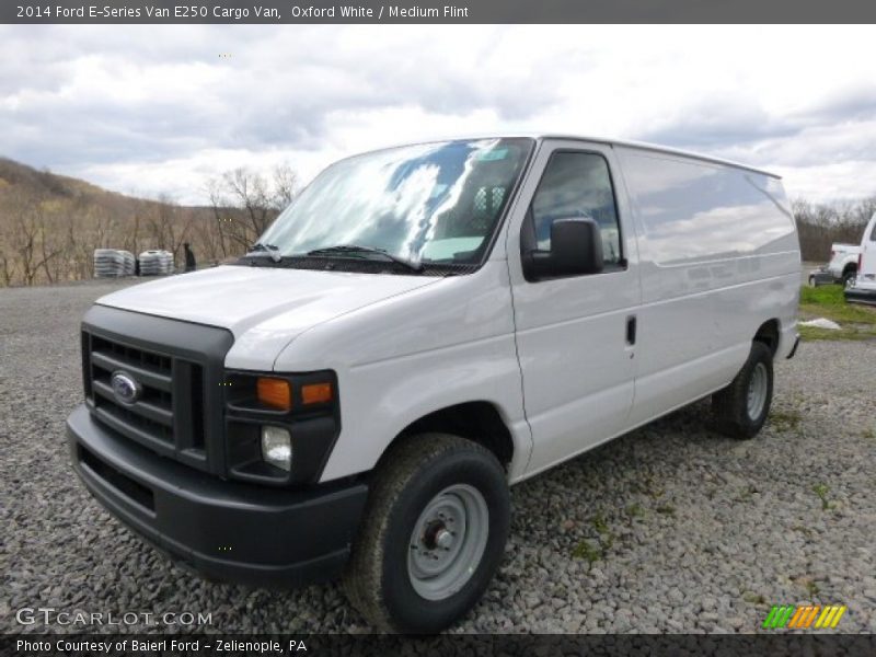Oxford White / Medium Flint 2014 Ford E-Series Van E250 Cargo Van