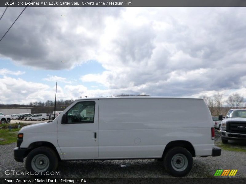 Oxford White / Medium Flint 2014 Ford E-Series Van E250 Cargo Van