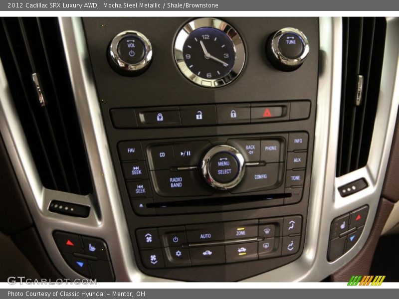 Mocha Steel Metallic / Shale/Brownstone 2012 Cadillac SRX Luxury AWD