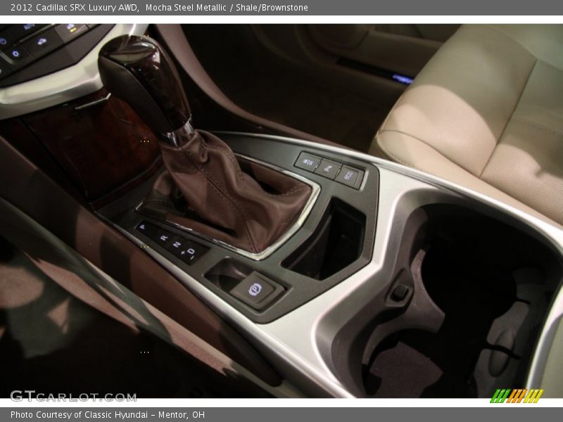 Mocha Steel Metallic / Shale/Brownstone 2012 Cadillac SRX Luxury AWD