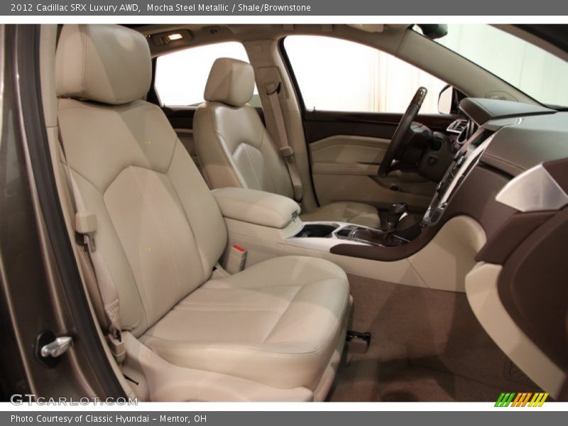 Mocha Steel Metallic / Shale/Brownstone 2012 Cadillac SRX Luxury AWD