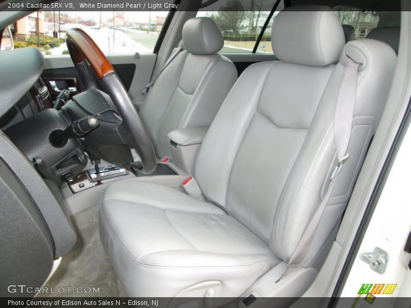 White Diamond Pearl / Light Gray 2004 Cadillac SRX V8