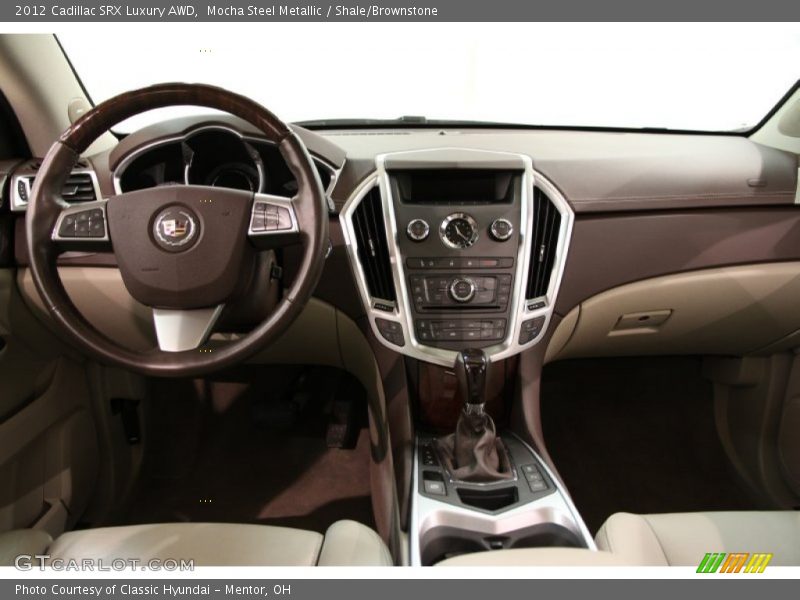 Mocha Steel Metallic / Shale/Brownstone 2012 Cadillac SRX Luxury AWD