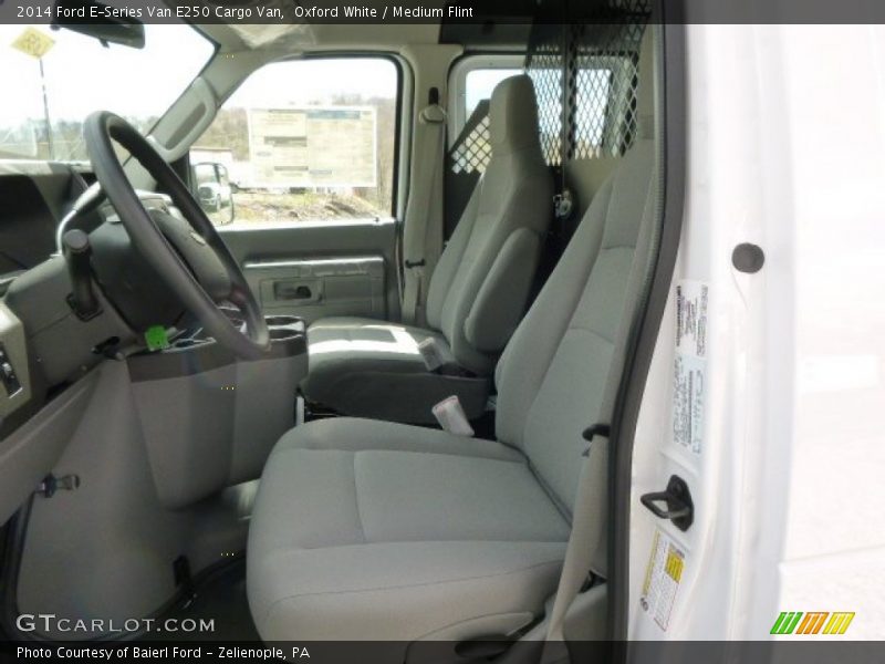 Oxford White / Medium Flint 2014 Ford E-Series Van E250 Cargo Van