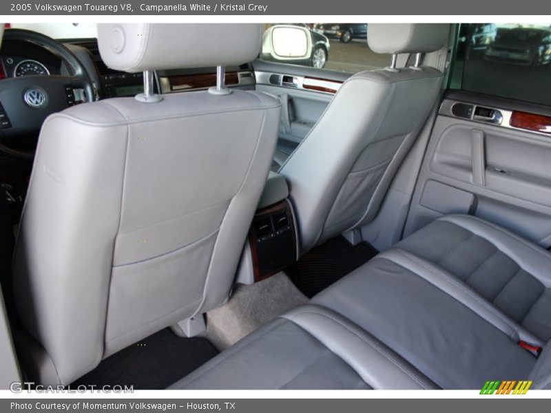Campanella White / Kristal Grey 2005 Volkswagen Touareg V8