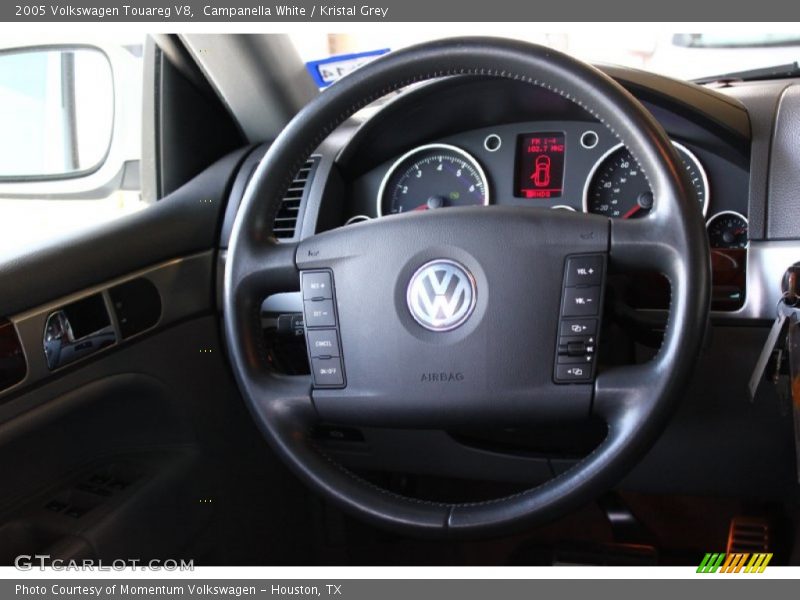Campanella White / Kristal Grey 2005 Volkswagen Touareg V8