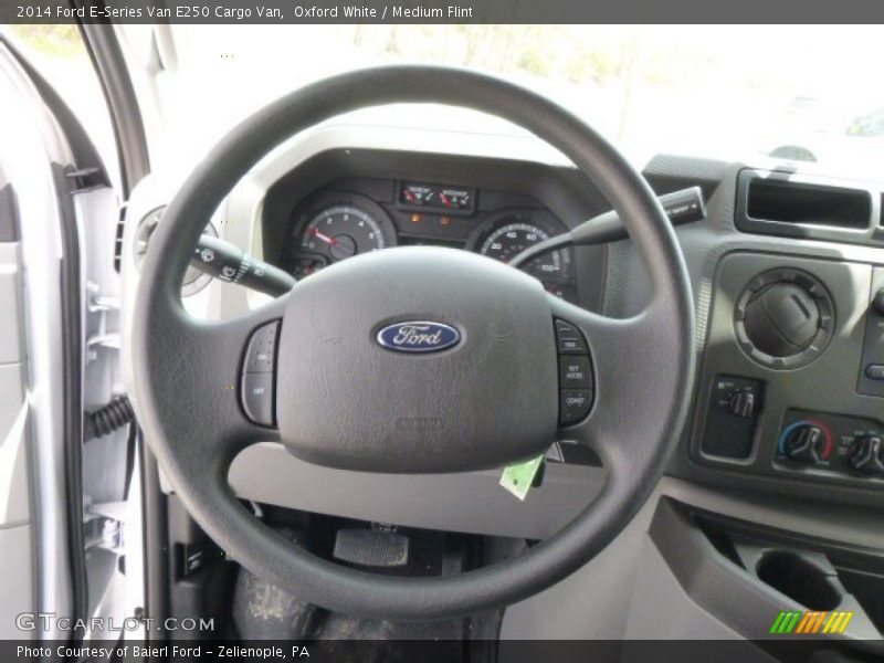 Oxford White / Medium Flint 2014 Ford E-Series Van E250 Cargo Van