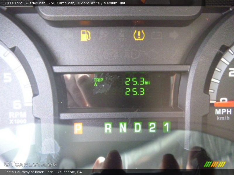 Oxford White / Medium Flint 2014 Ford E-Series Van E250 Cargo Van