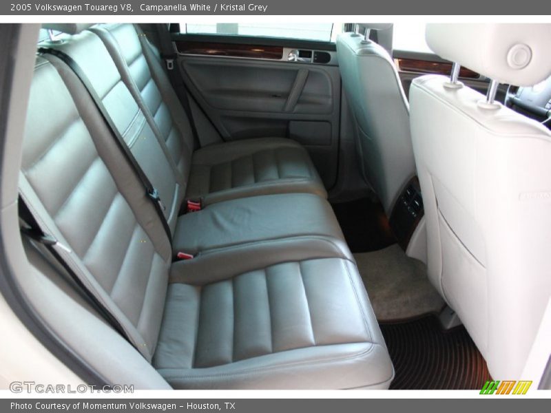 Campanella White / Kristal Grey 2005 Volkswagen Touareg V8
