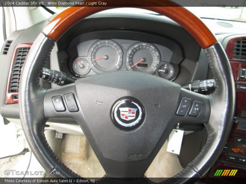 White Diamond Pearl / Light Gray 2004 Cadillac SRX V8