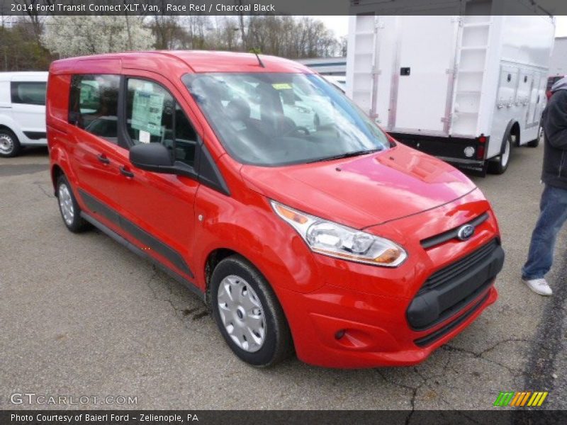 Front 3/4 View of 2014 Transit Connect XLT Van