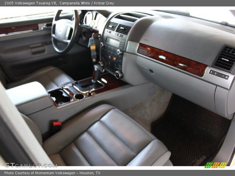 Campanella White / Kristal Grey 2005 Volkswagen Touareg V8