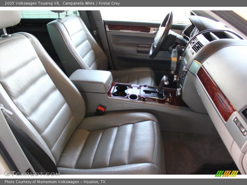 Campanella White / Kristal Grey 2005 Volkswagen Touareg V8
