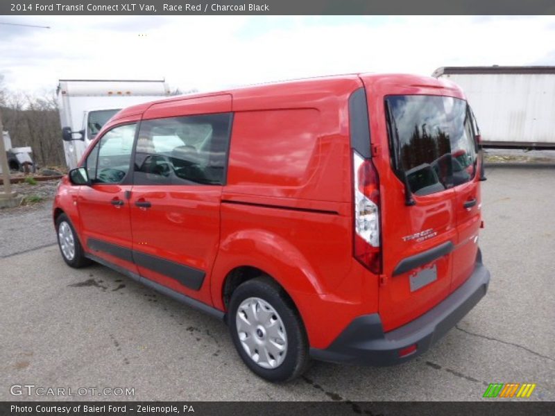 Race Red / Charcoal Black 2014 Ford Transit Connect XLT Van