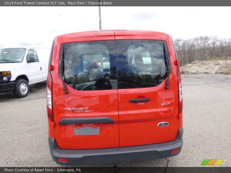 Race Red / Charcoal Black 2014 Ford Transit Connect XLT Van