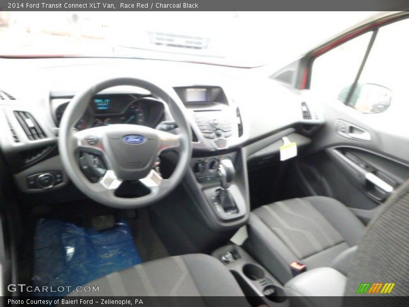 Race Red / Charcoal Black 2014 Ford Transit Connect XLT Van