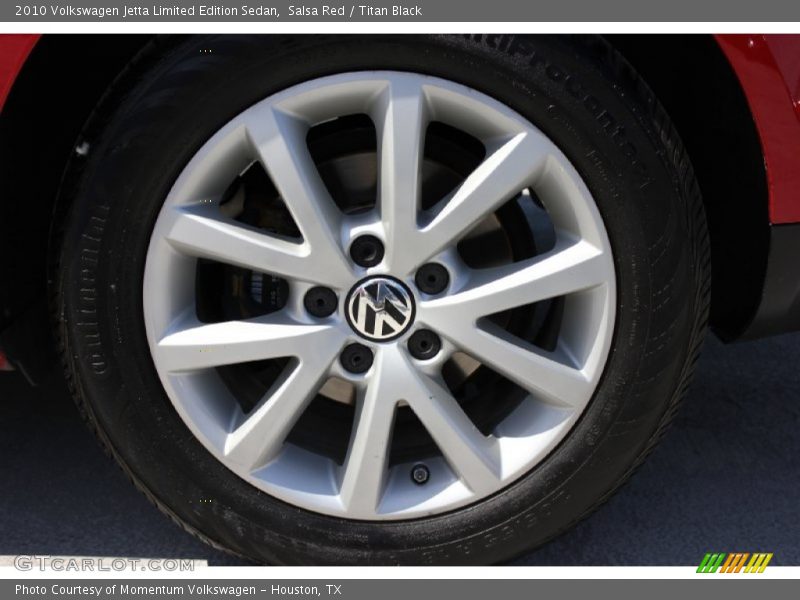 Salsa Red / Titan Black 2010 Volkswagen Jetta Limited Edition Sedan