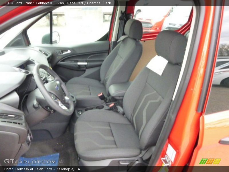 Race Red / Charcoal Black 2014 Ford Transit Connect XLT Van